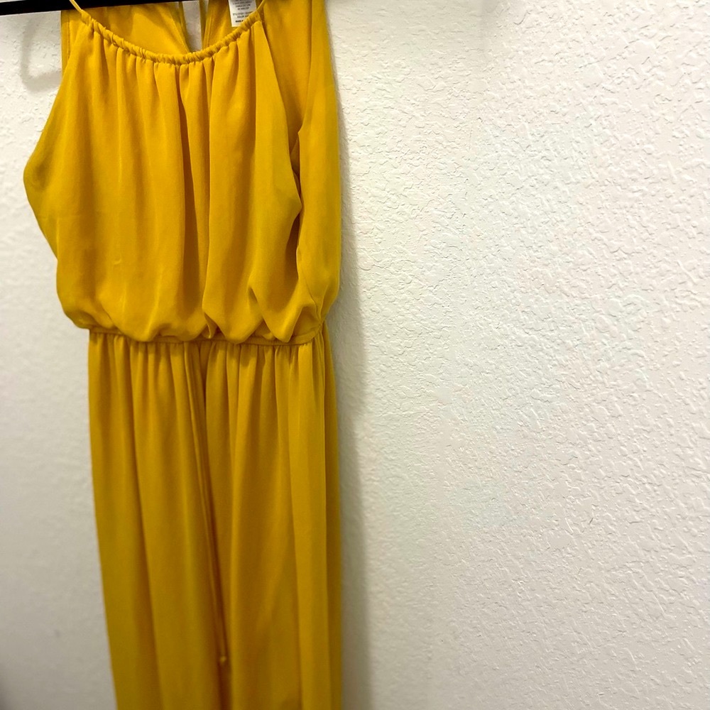 🌸 Sunshine Yellow Maxi Dress✨Flowy & Chic – L - Picture 4 of 7
